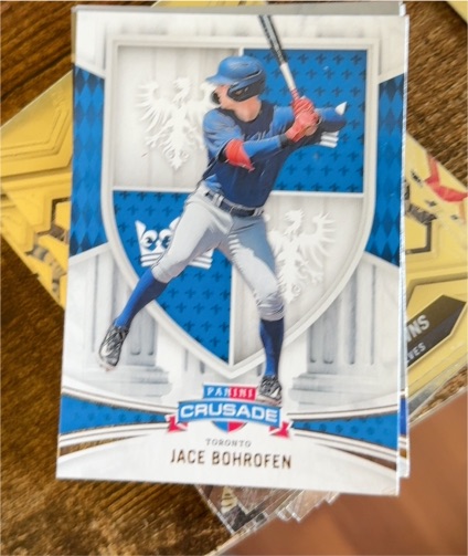2024 Panini Crusade #185 Jace Bohrofen — front