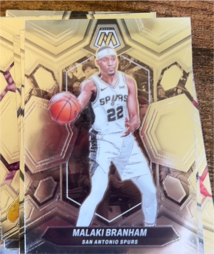 2023-24 Panini Mosaic #102 Malaki Branham — front