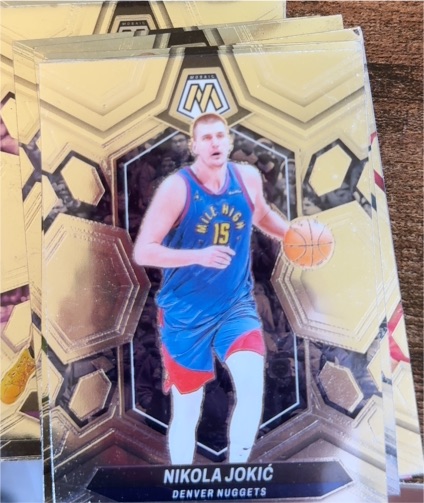 2023-24 Panini Mosaic #47 Nikola Jokić — front