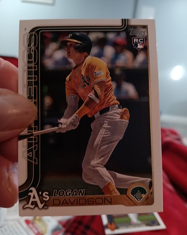 2025 Topps Update Series #US213 Logan Davidson — front