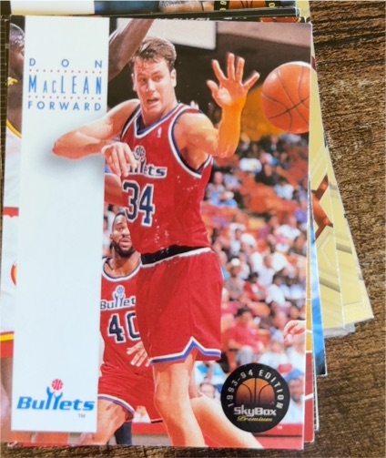 1993-94 SkyBox Premium #184 Don MacLean — front