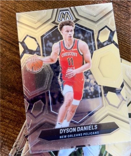 2023-24 Panini Mosaic #160 Dyson Daniels — front