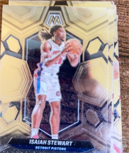 2023-24 Panini Mosaic #199 Isaiah Stewart — front