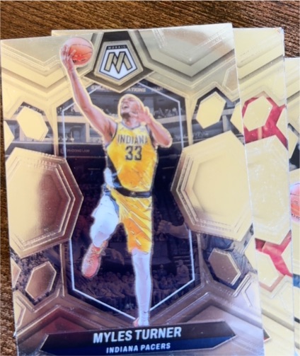 2023-24 Panini Mosaic #198 Myles Turner — front