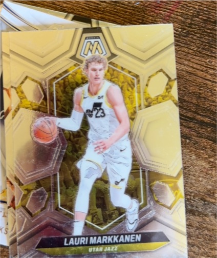 2023-24 Panini Mosaic #38 Lauri Markkanen Utah Jazz — front