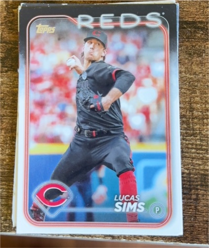 2024 Topps Series 2 #355 Lucas Sims — front
