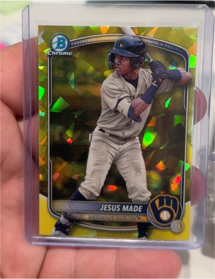 2025 Bowman Chrome #BCP-245 Jesus Made — front