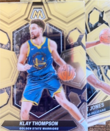 2023-24 Panini Mosaic #265 Klay Thompson — front