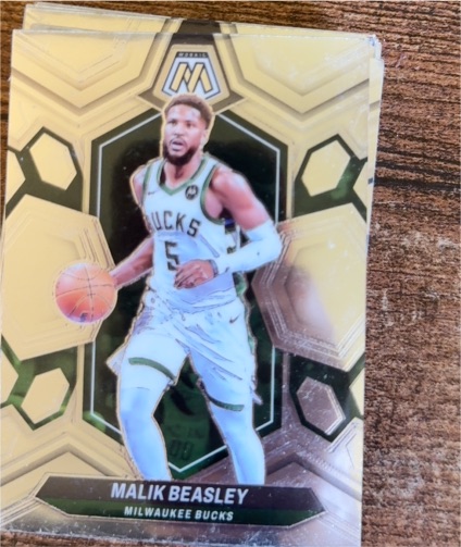 2023-24 Panini Mosaic #40 Malik Beasley — front