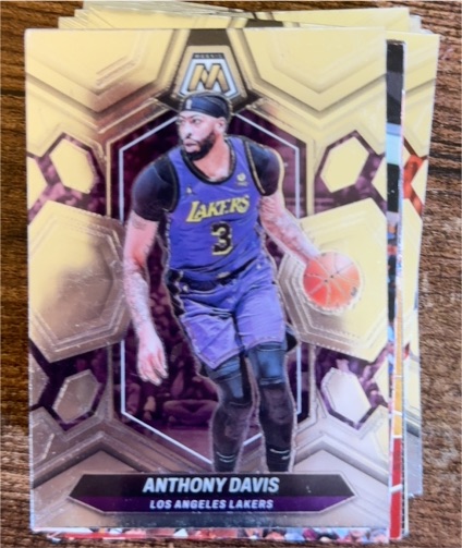 2023-24 Panini Mosaic #73 Anthony Davis — front