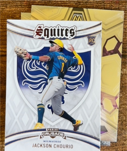 2024 Panini Crusade #30 Jackson Chourio Squires — front