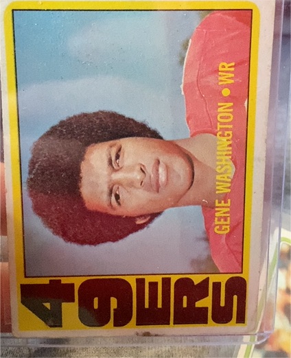 1972 Topps #90 Gene Washington — front