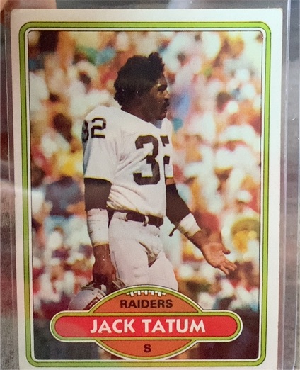 1980 Topps #429 Jack Tatum — front