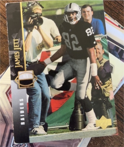 1994 Upper Deck #284 James Jett — front