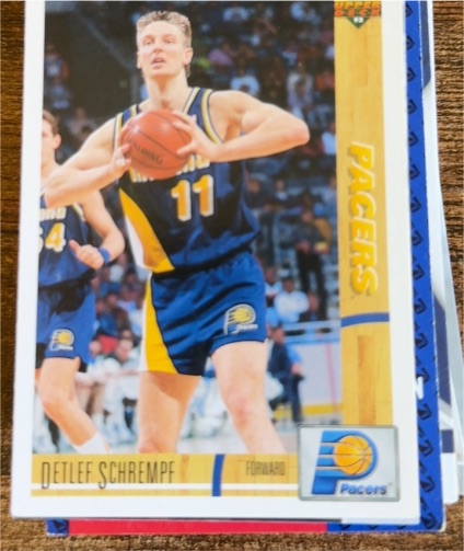 1991-92 Upper Deck Basketball #260 Detlef Schrempf — front