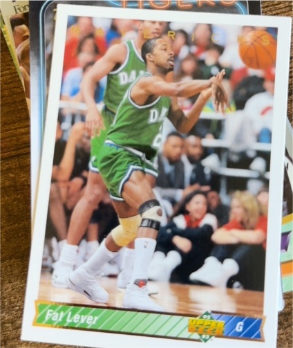 1992-93 Upper Deck #307 Fat Lever — front
