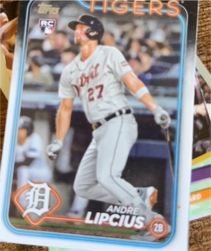 2024 Topps Chrome #227 Andre Lipcius — front