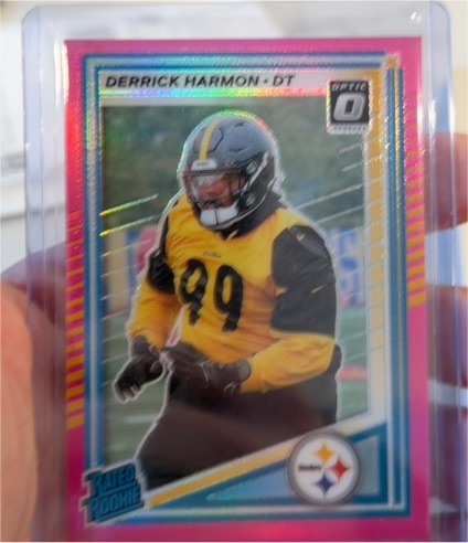 2025 Panini Donruss Optic #391 Derrick Harmon — front