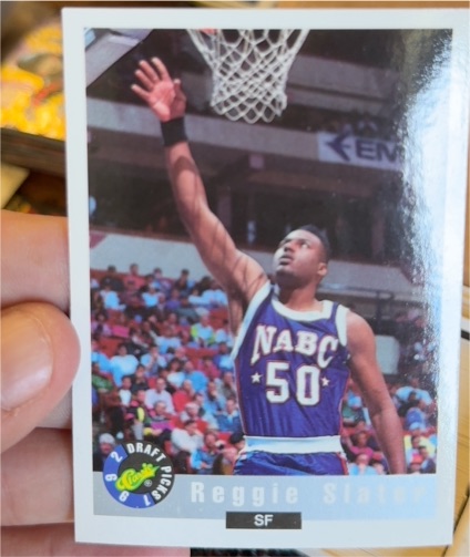 1992 Classic Draft Picks #35 Reggie Slater — front