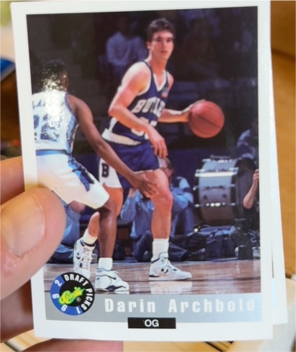 1992 Classic Draft Picks #14 Darin Archbold — front