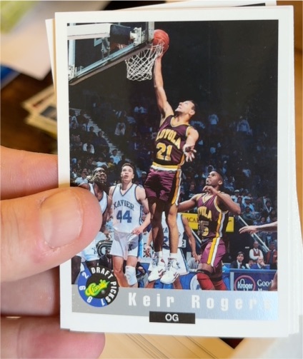 1992 Classic Draft Picks #87 Keir Rogers — front