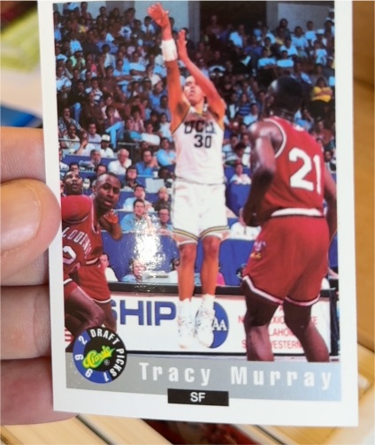 1992 Classic Draft Picks #41 Tracy Murray — front