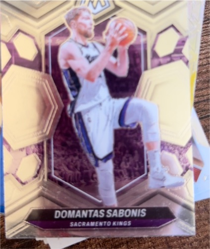 2023-24 Panini Mosaic #76 Domantas Sabonis — front