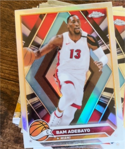 2023-24 Topps Chrome #99 Bam Adebayo — front