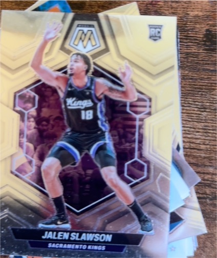 2023-24 Panini Mosaic #206 Jalen Slawson — front