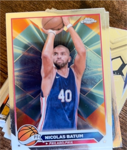 2023-24 Topps Chrome #113 Nicolas Batum — front