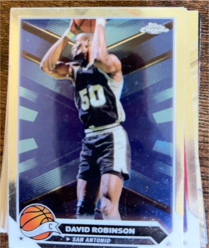 2023-24 Topps Chrome #22 David Robinson — front