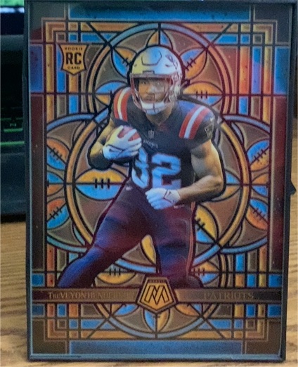 2025 Panini Mosaic Stained Glass #17 TreVeyon Henderson — front