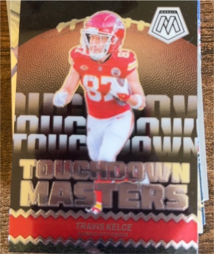 2024 Panini Mosaic Touchdown Masters #TM-TKE Travis Kelce — front