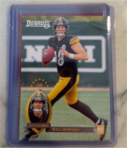 2025 Panini Donruss #31 Will Howard Retro Rookie — front