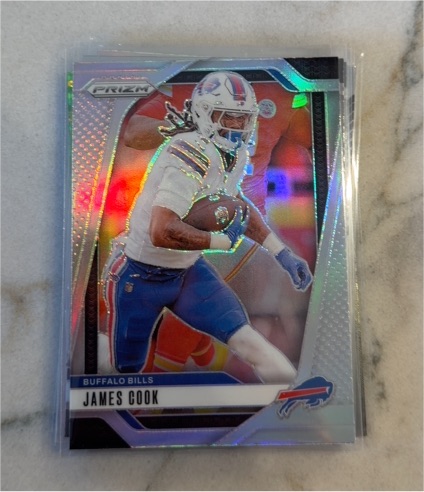 2024 Panini Prizm #29 James Cook — front