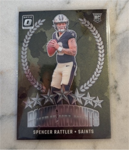 2024 Panini Donruss Optic #19 Spencer Rattler Rookie Recruits — front