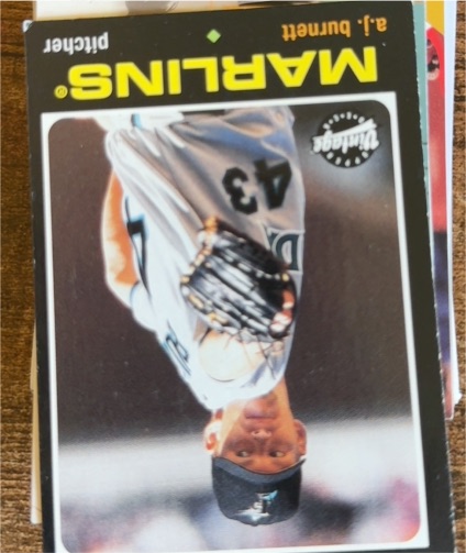 2002 Upper Deck Vintage #43 A.J. Burnett — front