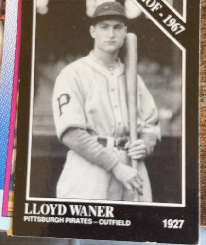 1991 Conlon Collection TSN #6 Lloyd Waner — front