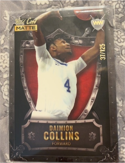 2022 Wild Card Matte #WW-8 Daimion Collins Weekend Warrior — front