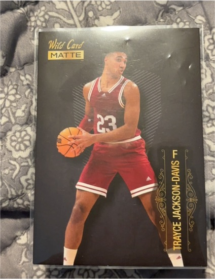 2022 Wild Card Matte #MB-69 Trayce Jackson-Davis — front