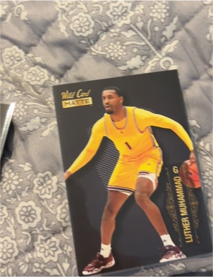 2022 Wild Card Matte #MB-52 Luther Muhammad — front