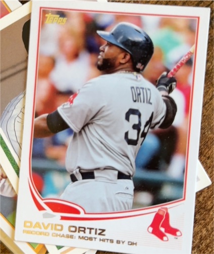 2013 Topps Update #US177 David Ortiz — front