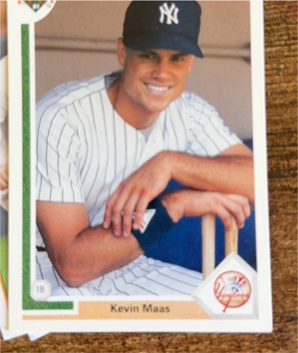 1991 Upper Deck #375 Kevin Maas — front