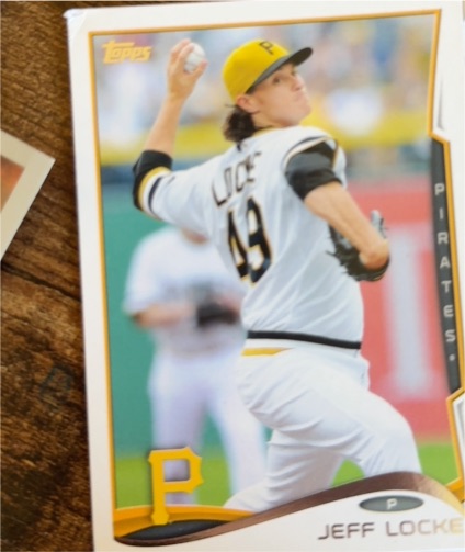 2014 Topps #608 Jeff Locke — front