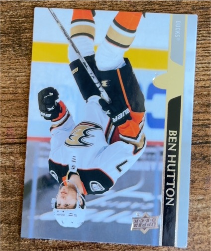 2020-21 Upper Deck #256 Ben Hutton — front