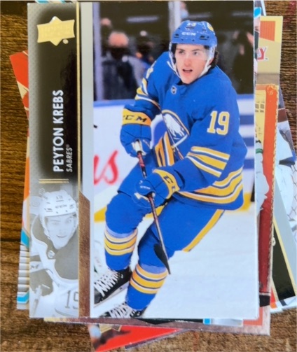 2021-22 Upper Deck #522 Peyton Krebs — front