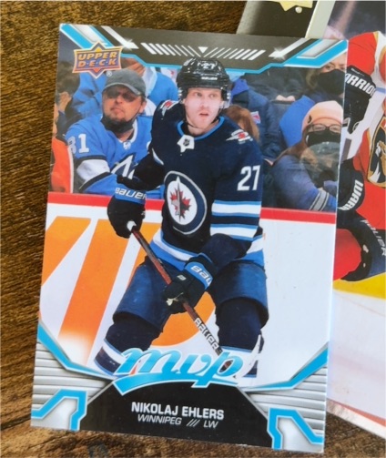 2022-23 Upper Deck MVP #189 Nikolaj Ehlers — front