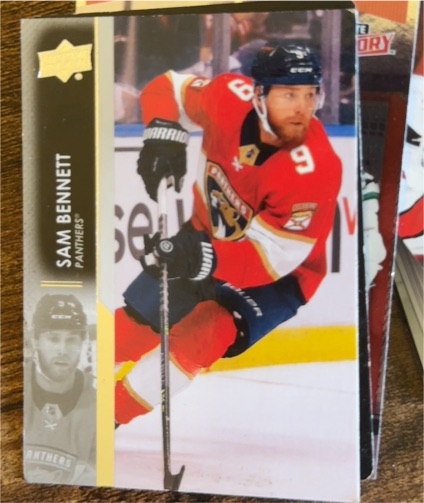 2021-22 Upper Deck Series 2 #327 Sam Bennett — front