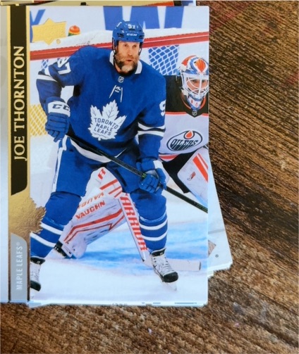 2020-21 Upper Deck Extended Series #632 Joe Thornton — front