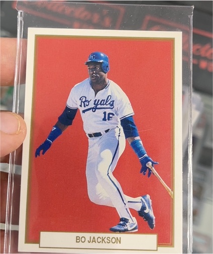 1989 Score #2 Bo Jackson — front
